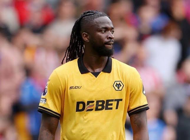 Tolu Arokodare during Wolverhampton Wanderers training