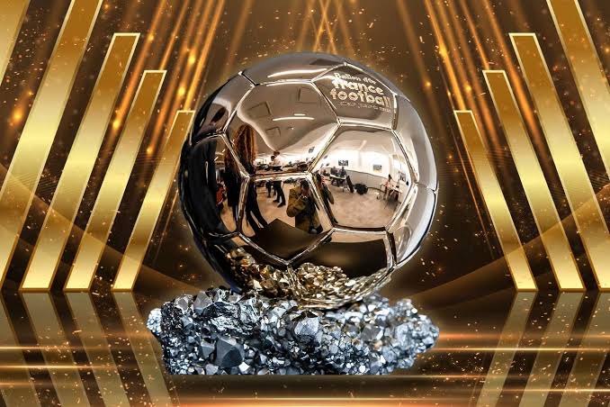 Ballon d'Or trophy displayed before the 2026 ceremony